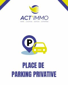 PLACE DE PARKING PRIVATIVE A VENDRE ST GILLES LES BAINS